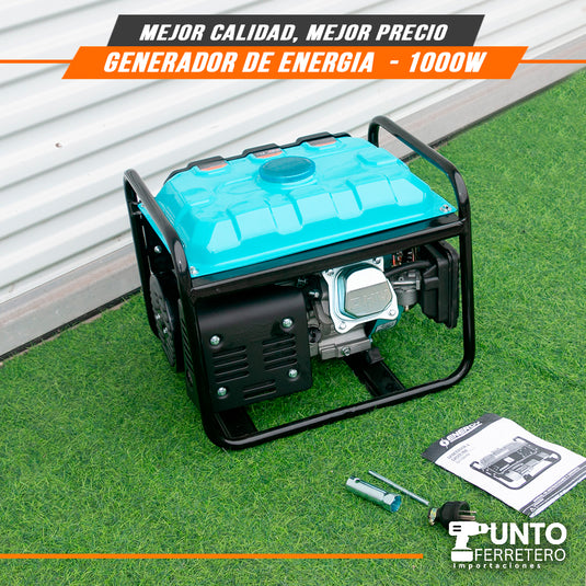 generador gasolinero energy motor 4 tiempos 190cc 1000W 7 litros